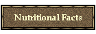 Nutritional Facts